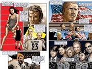 Bóng đá anh, ngoại hạng anh, lịch thi đấu euro 2012,  Ra mắt truyện tranh về cuộc đời Beckham