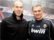 Bóng đá anh, ngoại hạng anh, lịch thi đấu euro 2012, Mourinho: Zidane sẽ chỉ đem lại những điều tốt đẹp cho Real