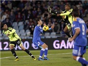 Bóng đá anh, ngoại hạng anh, lịch thi đấu euro 2012,  Getafe – Zaragoza 1-1: Aguirre hòa trận ra mắt, Michel vẫn tại vị