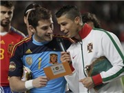 Bóng đá anh, ngoại hạng anh, lịch thi đấu euro 2012, QBV 2010: Casillas bầu cho Ronaldo