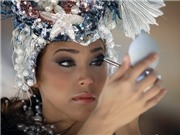 Bóng đá anh, ngoại hạng anh, lịch thi đấu euro 2012, Người đẹp Miss Earth lộng lẫy bên bờ biển