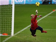 Bóng đá anh, ngoại hạng anh, lịch thi đấu euro 2012, Pepe Reina sắp phá kỷ lục