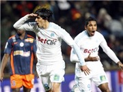 Bóng đá anh, ngoại hạng anh, lịch thi đấu euro 2012, Marseille đè bẹp Montpellier: Đội lại vương miện
