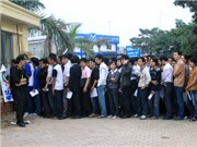 Bóng đá anh, ngoại hạng anh, lịch thi đấu euro 2012, Hàng nghìn người xếp hàng gửi công văn mua vé trận Việt Nam - Malaysia