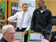 Bóng đá anh, ngoại hạng anh, lịch thi đấu euro 2012, Ông Obama tiếp đón Lakers