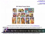 Bóng đá anh, ngoại hạng anh, lịch thi đấu euro 2012, Bưu điện Mỹ ra mắt bộ tem đặc biệt cho Năm mới