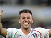 Bóng đá anh, ngoại hạng anh, lịch thi đấu euro 2012,  Cassano chính thức về Milan: "Tôi đã sẵn sàng chinh phục tất cả"