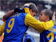 Bóng đá anh, ngoại hạng anh, lịch thi đấu euro 2012, Juve-Parma 1-4: Ác mộng đầu năm mới