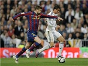 Bóng đá anh, ngoại hạng anh, lịch thi đấu euro 2012, Pique "đi guốc trong bụng" Cristiano Ronaldo