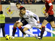 Bóng đá anh, ngoại hạng anh, lịch thi đấu euro 2012, Osasuna - Real Madrid 1-0: "Kền kền trắng" gục ngã