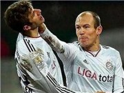 Bóng đá anh, ngoại hạng anh, lịch thi đấu euro 2012, "Tyson" Robben cho Thomas Mueller "nếm mùi"
