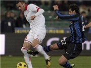 Bóng đá anh, ngoại hạng anh, lịch thi đấu euro 2012, Inter Milan mất "đại pháo" Milito một tháng