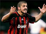 Bóng đá anh, ngoại hạng anh, lịch thi đấu euro 2012, Gattuso có thể chỉ bị cấm 1 trận