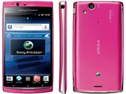 Bóng đá anh, ngoại hạng anh, lịch thi đấu euro 2012, Lộ “ảnh nóng” XPERIA Arc màu hồng 