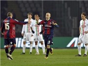 Bóng đá anh, ngoại hạng anh, lịch thi đấu euro 2012, Juve-Bologna 0-2: "Người cũ" Di Vaio khiến chủ nhà "muối mặt"