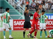 Bóng đá anh, ngoại hạng anh, lịch thi đấu euro 2012, Dư âm trận N.SG - B.BD:  Vẫn “ấm ức” với trọng tài Vũ Bảo Linh 