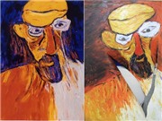 Bóng đá anh, ngoại hạng anh, lịch thi đấu euro 2012, Cầm dao rạch tranh giả giữa gallery