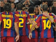 Bóng đá anh, ngoại hạng anh, lịch thi đấu euro 2012, Barca-Zaragoza 1-0: Chỉ một là đủ