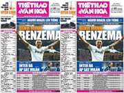 Bóng đá anh, ngoại hạng anh, lịch thi đấu euro 2012, Đọc TT&VH ngày 21/3: Bình minh Benzema
