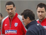 Bóng đá anh, ngoại hạng anh, lịch thi đấu euro 2012, Terry được trao lại băng đội trưởng tuyển Anh: Phát đạn vào uy tín Capello?