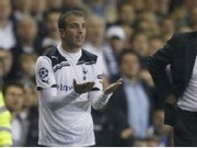 Bóng đá anh, ngoại hạng anh, lịch thi đấu euro 2012, Van der Vaart "ấm ức" với HLV Redknapp