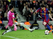 Bóng đá anh, ngoại hạng anh, lịch thi đấu euro 2012, Tròn một năm Messi đá "trung phong": “Số áo” nào cho Leo?