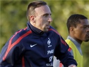 Bóng đá anh, ngoại hạng anh, lịch thi đấu euro 2012, ĐT Pháp: Ribery và Evra sẽ đá chính