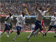 Bóng đá anh, ngoại hạng anh, lịch thi đấu euro 2012, Xứ Wales - Anh 0-2: Đá "chơi", thắng thật