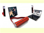 Bóng đá anh, ngoại hạng anh, lịch thi đấu euro 2012, Cận cảnh laptop có thể “cuộn” lại