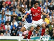 Bóng đá anh, ngoại hạng anh, lịch thi đấu euro 2012, Arsenal - Blackburn 0-0: "Pháo thủ" bất lực ở Emirates