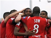 Bóng đá anh, ngoại hạng anh, lịch thi đấu euro 2012, Lille tạm hơn “phần còn lại” 7 điểm: Cây đinh ba của thần Biển!