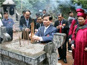 Bóng đá anh, ngoại hạng anh, lịch thi đấu euro 2012, Giáo sư Ngô Đức Thịnh: Văn hóa chính trị - độc đáo tín ngưỡng thờ Hùng Vương
