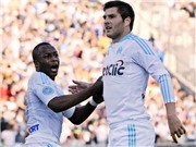 Bóng đá anh, ngoại hạng anh, lịch thi đấu euro 2012, Marseille trở lại, Lyon lại vấp ngã: Chỉ một người khổng lồ đứng dậy