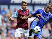 Bóng đá anh, ngoại hạng anh, lịch thi đấu euro 2012, Chelsea- West Ham: Khốn khổ