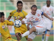 Bóng đá anh, ngoại hạng anh, lịch thi đấu euro 2012, Vòng 13 giải hạng Nhất QG – Cúp Tôn Hoa Sen 2011: Nóng ở tốp giữa