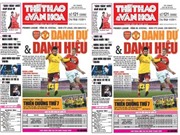 Bóng đá anh, ngoại hạng anh, lịch thi đấu euro 2012, Đọc TT&VH ngày 1/5 - Arsenal-M.U: Danh dự và danh hiệu