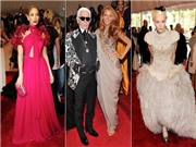 Bóng đá anh, ngoại hạng anh, lịch thi đấu euro 2012, Sao lộng lẫy dự dạ tiệc thời trang Met Gala 2011