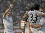 Bóng đá anh, ngoại hạng anh, lịch thi đấu euro 2012, Bayern hủy diệt St. Pauli 8-1: "8 sao" trên trái bóng Champions League!