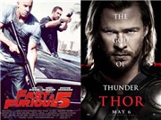 Bóng đá anh, ngoại hạng anh, lịch thi đấu euro 2012, Bom tấn “Thor” vượt mặt “Fast five”