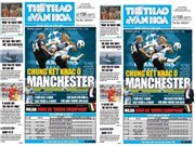 Bóng đá anh, ngoại hạng anh, lịch thi đấu euro 2012, Đọc TT&VH ngày 10/5: Chung kết khác ở Manchester 