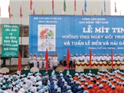 Bóng đá anh, ngoại hạng anh, lịch thi đấu euro 2012, 3.000 người “Nối vòng tay lớn” thành hình bản đồ Việt Nam