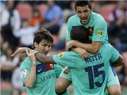 Bóng đá anh, ngoại hạng anh, lịch thi đấu euro 2012, Barca đăng quang: Một chút buồn của Messi!