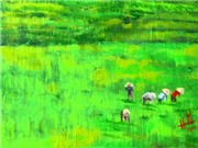 Bóng đá anh, ngoại hạng anh, lịch thi đấu euro 2012, Tình yêu của nữ họa sĩ Pháp với Việt Nam