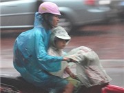 Bóng đá anh, ngoại hạng anh, lịch thi đấu euro 2012,  Không khí lạnh sẽ gây mưa và dông tại miền Bắc