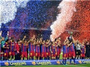 Bóng đá anh, ngoại hạng anh, lịch thi đấu euro 2012, Clip: Barcelona nhận Cup vô địch trên sân nhà Nou Camp