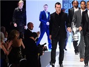 Bóng đá anh, ngoại hạng anh, lịch thi đấu euro 2012, Sao Man City lịch lãm trên sàn catwalk