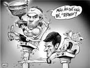 Bóng đá anh, ngoại hạng anh, lịch thi đấu euro 2012, Biếm họa thể thao: Nadal "nhắn nhủ" Djokovic