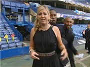 Bóng đá anh, ngoại hạng anh, lịch thi đấu euro 2012, Clip Drogba "làm trò" trước ống kính máy quay