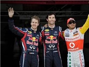 Bóng đá anh, ngoại hạng anh, lịch thi đấu euro 2012, F1 chặng 5, phân hạng GP TBN: Webber giành pole