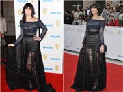 Bóng đá anh, ngoại hạng anh, lịch thi đấu euro 2012, Daisy Lowe tự tin diện váy trong veo